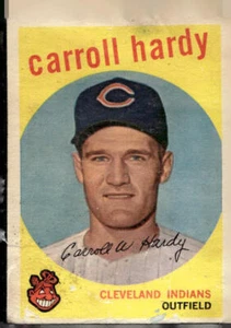 1959 Topps #168 Carroll Hardy - Picture 1 of 2