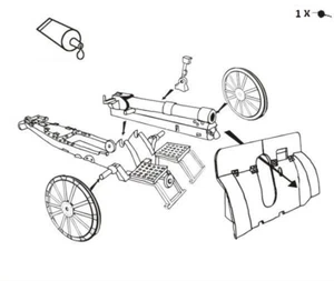 Hat Industrie WWI 10cm M.14 FELDHAUBIT Artillery - 1/72 Scale Model Kit - 8245 - Picture 1 of 4