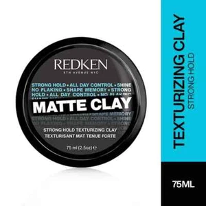 Redken Matte Clay Strong Hold For Texturizing Hair (75ml) Free Shipping - Picture 1 of 8