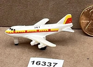 MICRO MACHINES BOEING 747 PASSENGER AIRCRAFT 1987 VINTAGE - Picture 1 of 3
