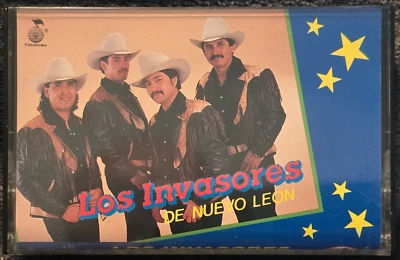 LOS INVASORES DE NUEVO LEON ~ SELF TITLED ~ CASSETTE 1999 NM Foto 1 de 4