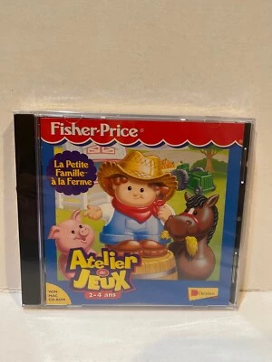 FISHER-PRICE ATELIER DE JEUX CD-ROM WIN/MAC - Image 1 of 4