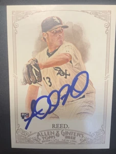Addison Reed Chicago White Sox Signed Auto 2012 Topps Allen & Ginter Card #190 - Picture 1 of 4