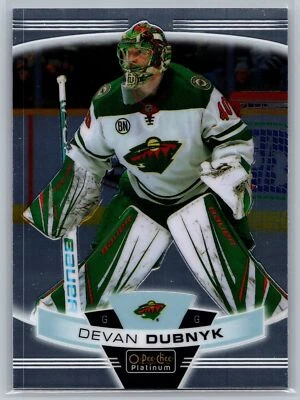 2019-20 O-Pee-Chee Platinum #85 Devan Dubnyk Minnesota Wild - Image 1 of 2