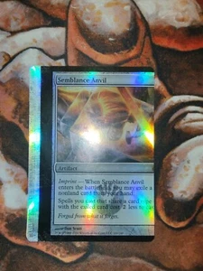 FOIL NFC Miscut Semblance Incudine Cicatrici di Mirrodin MTG Magic the Gathering - Foto 1 di 2