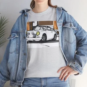 Rev up Your Style: Porsche 911 Supercar Pop Art T-Shirt - Unique Motor Fashion - Picture 1 of 28