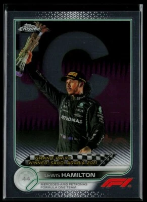 2022 Topps Chrome Formula 1 #171 Lewis Hamilton GPW - Image 1 of 2