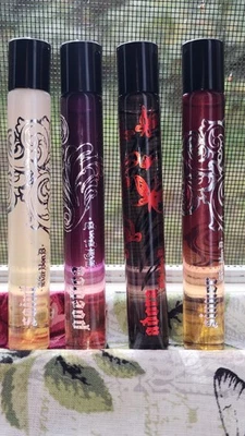 4 Kat Von D Adora,Saint,Sinner & Poetica Rollarballs .33 Oz Rare - Image 1 of 4