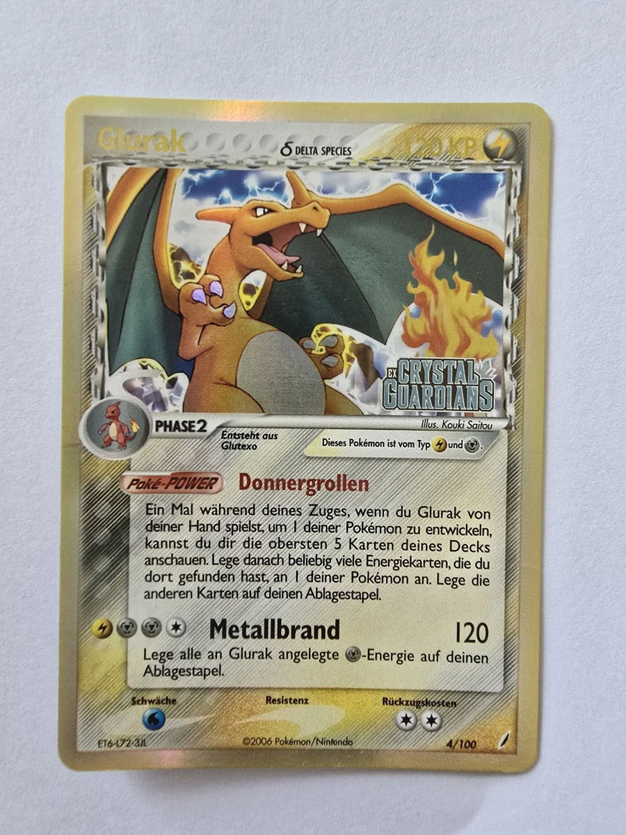 新品レア　ポケモンカード海外版 英語版 Ex Crystal Guardians EX-Crystal-Guardians-Pokémon - TCG Einzelne Trading Card Game