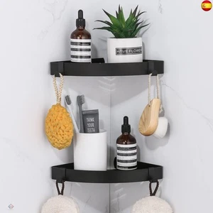 DUFU Estanteria Ducha Sin Taladros, Estantería de Esquina para Baño Ducha Pared - Imagen 1 de 13