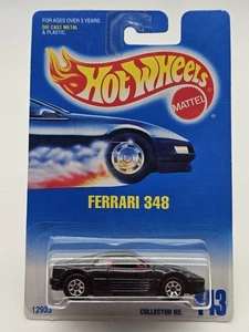 Hot Wheels Blackwall Ferrari Blue Card # 443 7 Spokes - Picture 1 of 8