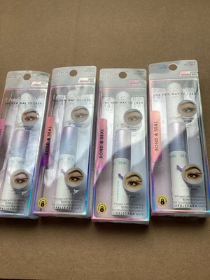 3X KISS Falscara Bond and Seal Eyelash Extension Adhesive & Seal Biotin Lot Of 4 - Image 1 of 3