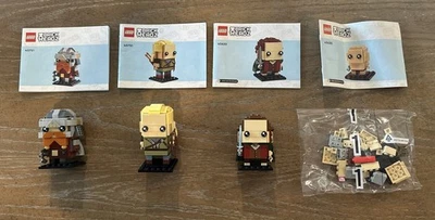 Lego Lord Of The Rings Brickheadz Used 40630 40751 See Image Legolas Gimli Frodo - Image 1 of 4