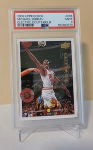 Michael Jordan - 2008 Upper Deck Electric Court Gold - PSA 9 🔥 - Picture 1 of 1