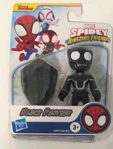 Spidey And His Amazing Friends Black Panther Hero Action Figure Toy 4” New READ - Picture 1 of 11
