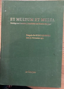 Et Multum et Multa by Sigrid Schwenk (German) Hardcover Book - Bild 1 von 4
