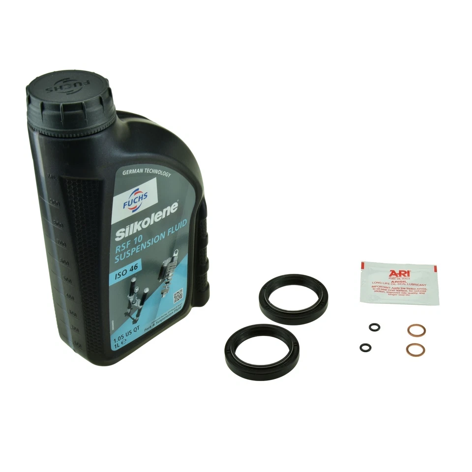 Kit de servicio horquillas delanteras bmw k1 k100rs 16v pre 08/1991 incluye sellos 10w aceite Foto 1 de 1