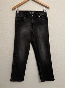 Wonder Nation Relaxed Jeans Boys 12 Husky Straight Leg Stretch Adjustable Waist - Picture 1 of 5