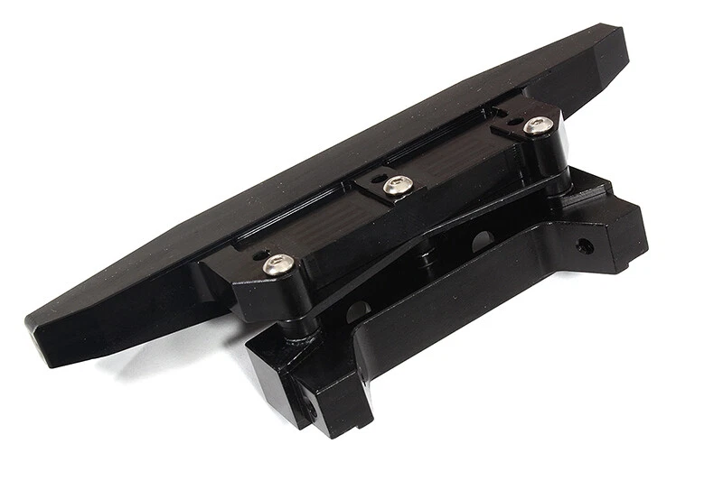 Billet Machined Black Front Bumper & Mount for Tamiya Scale Off-Road CC02 - Image 1 of 1