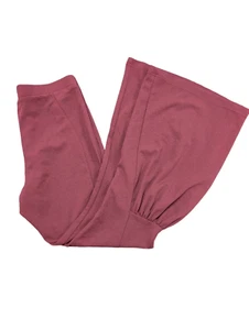 Like an Angel Burgundy Bell Bottom/Flare Pants Pull On Women's Size L - Picture 1 of 6