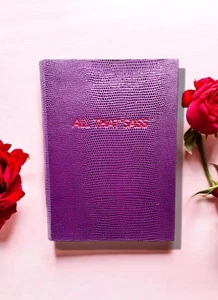 Sloane Stationery Small Notebook, All That Sass, 13x17cm NEW £49.00 RRP - Picture 1 of 7