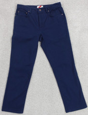 Best Made Co Jeans Men's 32x28 Blue Dark Wash Denim Straight Stretch