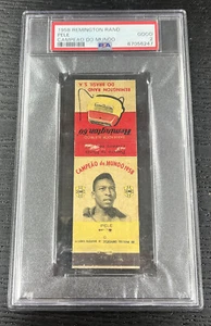 Pele 1958 Universal Remington Rand Campeao Do Mundo 1958 PSA 2 - Picture 1 of 5