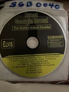 sweet georgia brown karaoke cdg 0040 - Picture 1 of 2