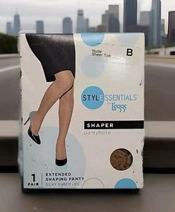 New Style Essentials By Leggs Shaper Strumpfhose Größe B Nude/Transparente Zehenfarbe Nude - Bild 1 von 2