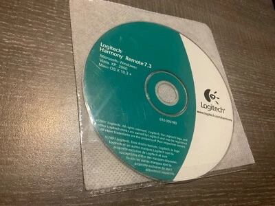 ⭐️⭐️⭐️⭐️⭐️ PC Software CD Disc Logitech Harmony Remote 7.3 Software CD - Image 1 of 3