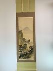 Hanging Scroll Japanese Art Painting calligraphy Hand Paint kakejiku #855