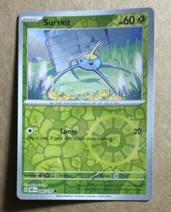Pokemon Obsidian Flames Surskit Reverse Holo 006/197 - Picture 1 of 1
