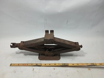 Jack de tijera vintage oxidado y listo para trabajar Os95 Foto 1 de 4