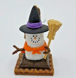 Figura Adorno de Halloween The Original S'mores Midwest Bruja Malvavisco Usado en Excelente Condición - Imagen 1 de 6