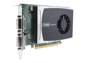 Tarjeta de video HP Nvidia Quadro 2000 1 GB GDDR5 2xDP 1xDVI-I 612952-003 PCIex16 #7623 - Imagen 1 de 3