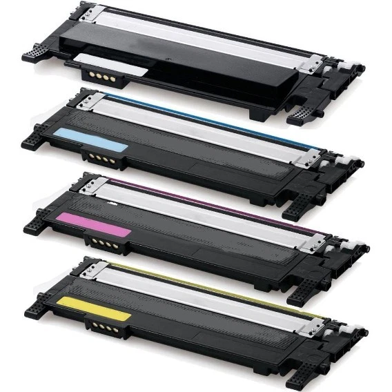 KIT 4 TONER PER SAMSUNG CLT-406 CLP 360 365 365/W CLX 3300 3305 FN K406 Y406  - Immagine 1 di 1