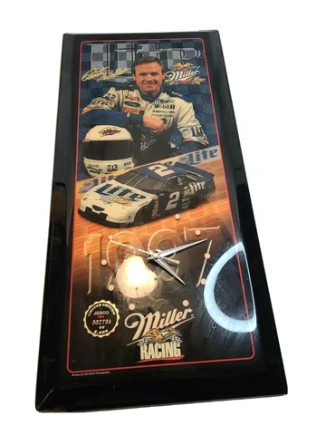 VTG Rusty Wallace 1997 Miller Racing Limited Edition Jebco Clock 2798 Of 5000 Cover