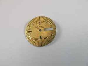 JULES JURGENSEN MENS VINTAGE CALENDAR DIAL GOLD COLOR MINTY CLEAN - Picture 1 of 6