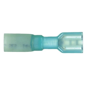 Heat Shrink Crimp Female Quick Disconnect 16-14 Gauge .250 Tab - 10 Pack - Picture 1 of 3