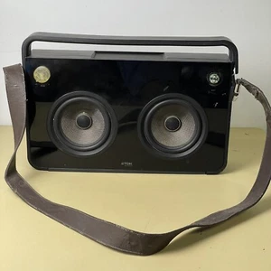 TDK 2 Speaker Boombox Life On Record TP6802BLK Portable Hi-Fi - Picture 1 of 12