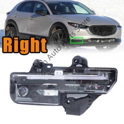 1Pcs For Mazda CX-30 2020-2023 Right LED Fog Lamp Daytime Running Light FogLight - Image 1 of 4