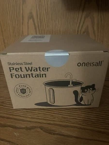 Oneisall Stainless Steel Pet Water Fountain (PWF-001) - Picture 1 of 3