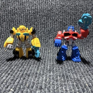 Playskool Heroes Transformers Rescue Bots Bumblebee Optimus Prime Action Figure - Picture 1 of 5