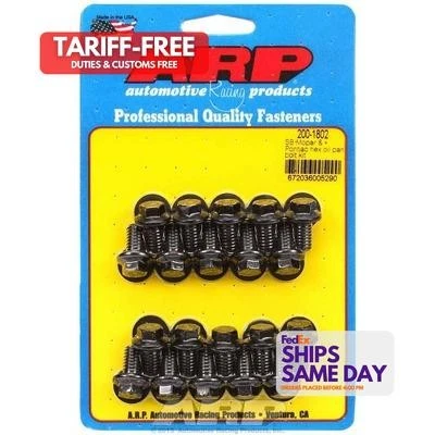 Arp 200-1802, Set of 20 Black Chromoly Sbm Oil Pan Bolt Kit Performance Parts — 第 1/4 张图片