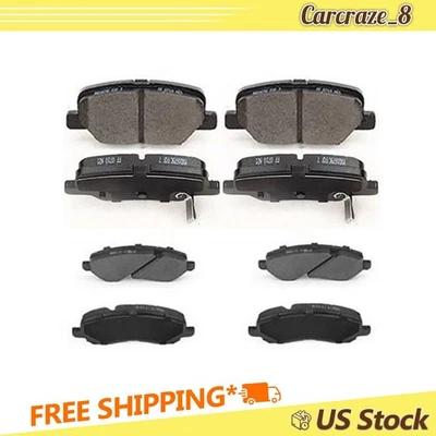 Juego Pastillas Freno Delanteras Traseras para Mitsubishi Outlander Sport 2.0L 2013 2014 15-2019 Foto 1 de 4