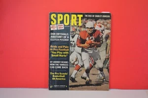 Vtg SPORT MAGAZINE January 1966 BOB HAYES DRYSDALE BROOKS C JOHNSON - Picture 1 of 6