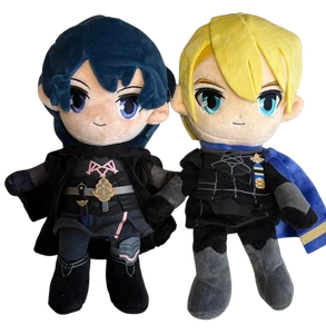 Fire Emblem Three Houses Byleth Dimitri Plush Doll Set Nintendo Japan Rare - Picture 1 of 5