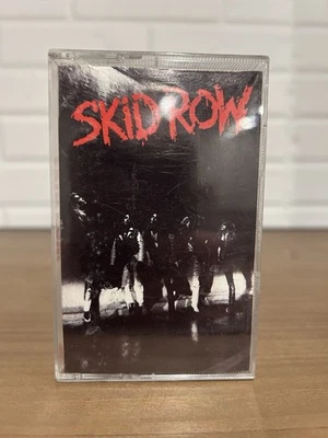 Skid Row Self Titled (Cassette Tape) debut Album Atlantic Records 1989 Metal - Image 1 of 4