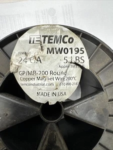 Temco MW0195 Copper Magnet Wire - Picture 1 of 2