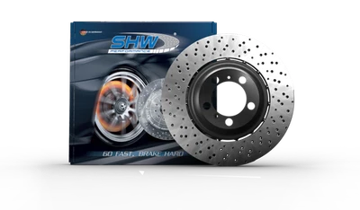 SHW 前置点亮 LW 转子 (2214211312-64) 适用于 08-14 梅赛德斯-奔驰 CL63 AMG — 第 1/4 张图片